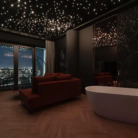Apartamento Margi Velvet 13th Floor Led Ceiling Bath Pool Estetino